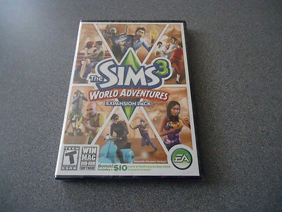 Sims 3: World Adventures (Windows/Mac, 2009)  NEW - Image 1 of 2
