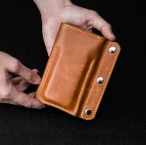 Leather watch roll, Watch case, watch travel roll, watch pouch, watch pocket - Picture 1 of 12