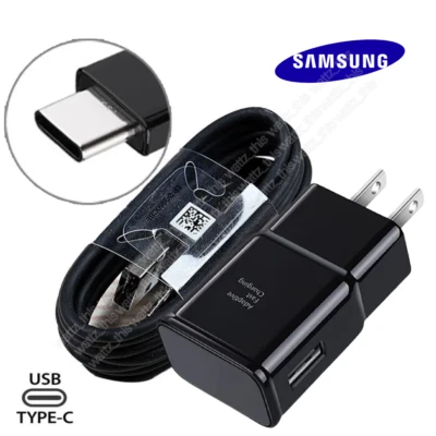 Adapter Fast Charger USB Type C Phone Charging Cable For Samsung Galaxy Android - Image 1 of 4