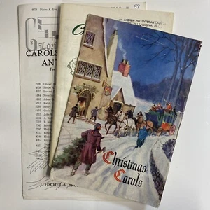 Weihnachtslieder Noten Vintage 3 Stück  - Bild 1 von 12
