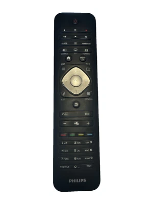 Philips TV - original Fernbedienung 2422 549 90642 schwarz Remote - Bild 1 von 2
