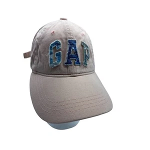 Gap Youth Girl Dusty Pink Spellout Logo Adjustable Baseball Hat Cap One Size OS - Picture 1 of 5