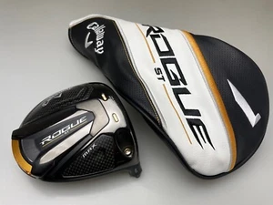 Callaway Rogue ST MAX 9 9.0 Degree Driver Head with Cover Right Used +GOOD+ - Picture 1 of 23
