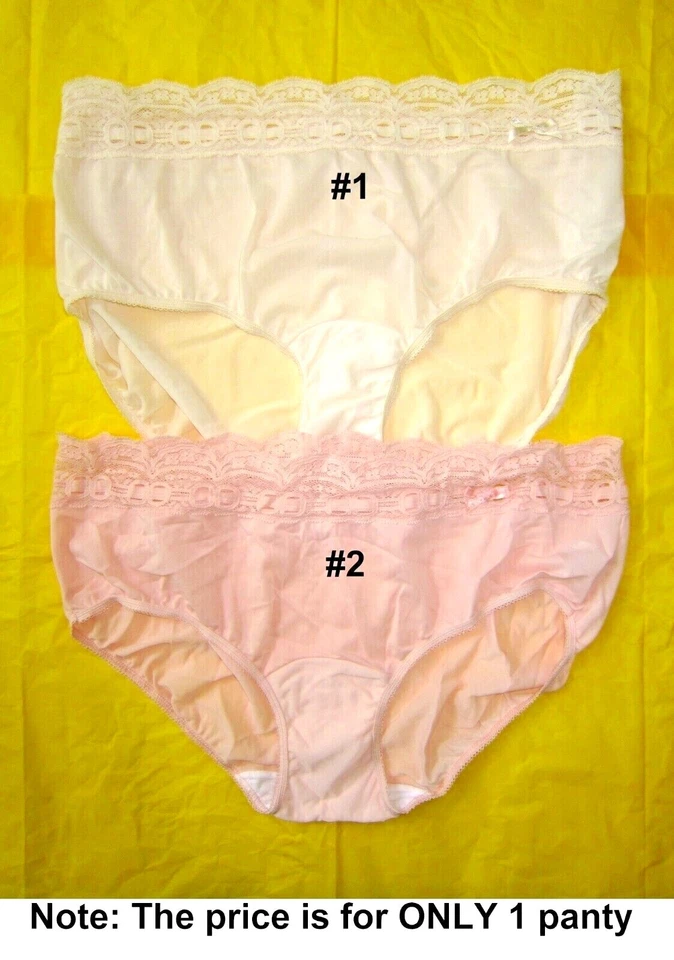 1 PANTY HIPSTER VINTAGE OLGA SECRET ABRAZO MODA CUCHARADA NAILON SATINADO ARCO 9 2XL 913 Foto 1 de 1