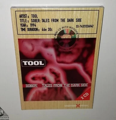 Tool - Sober: Tales From The Dark Side (Single) (Wood Box, Mini-CD) SEALED! - Image 1 of 3