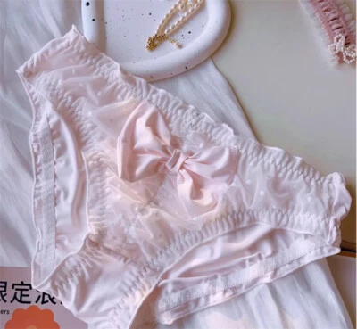 Ropa interior japonesa Kawaii Lolita sexy lazo calzoncillos calzoncillos calzoncillos Foto 1 de 4