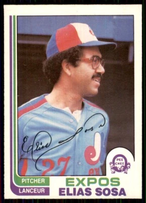 1982 O-Pee-Chee Elias Sosa Montreal Expos #116 - Image 1 of 2