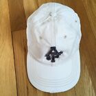 Abercrombie & Fitch Fitted Baseball Cap L/XL White Twill Cotton