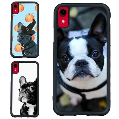 Fundas para iPhone SE4 16E 12 13 14 15 16 Pro Max Lovers Bulldog Francés Frenchie Foto 1 de 4