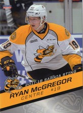 2017/18 Sarnia Sting - RYAN McGREGOR [Tucson Roadrunners] AHL