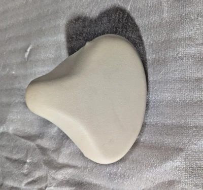 Asiento de bicicleta triciclo infantil repuesto 7/8 postes bronceado claro blanco imitación cuero Foto 1 de 4