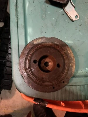 91-99 Mitsubishi 3000gt Stealth Harmonic Balancer Crank Pulley - Image 1 of 3