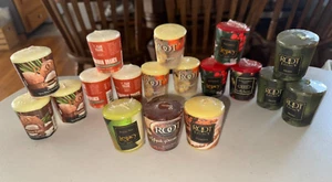 ROOT 20-Hour Scented Beeswax Votive Candles, 18-Count VARIETY of scents! - Picture 1 of 6