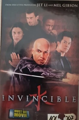 VHS Invincible (2001) FSK 12 Fantasyaction mit Billy Zane & Byron Mann  - Bild 1 von 3
