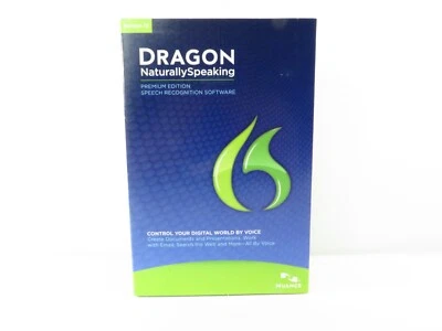 New (Open Box) Nuance Dragon NaturallySpeaking 12 Premium for Windows W/Mic - Image 1 of 4