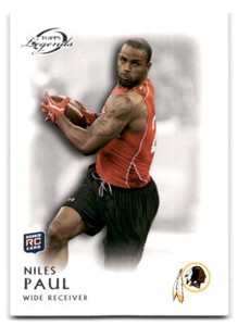 Niles Paul 2011 Topps Gridiron Legends #16 Washington Redskins FOOTBALL