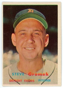 1957 Topps Steve Gromek #258 Ex Tigers - Picture 1 of 1
