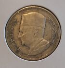 Morocco Silver Dirham coin 1960 King Mohammed V