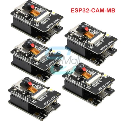 1/2/5PCS 5V ESP32-CAM-MB WIFI Bluetooth Development Board OV2640 Camera Module - Bild 1 von 4