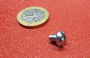 Round Head Zinc Steel Slotted Machine Screw 10-24 x 1/4" Length 300 Pcs - Picture 1 of 7