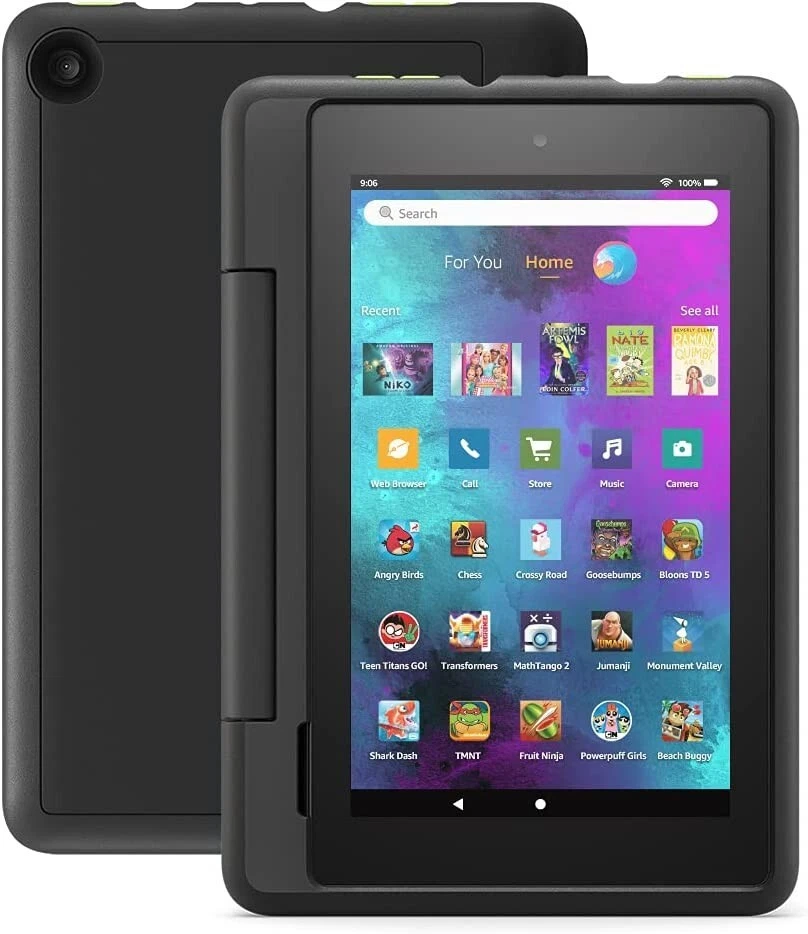 Amazon Fire 7 Kids Pro For Age 6+ With 16GB 9th Generation Black New Sealed Box - Image 1 of 4