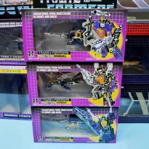 Classic replica G01 INSECTICON Transformable toy Insect Robot Action figure set - Picture 1 of 1