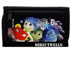 Disney Inside Out Black Wallet - Picture 1 of 2