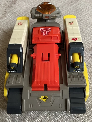 Omega Supreme Transformers G1 Toybox Figure Motorized Tank *FUNCTIONAL Read Ad Cover
