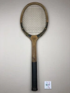 ROMAN NAIUCH THE BEST Racchetta Tennis Legno Antica Racket Vintage Wood - Imagen 1 de 8