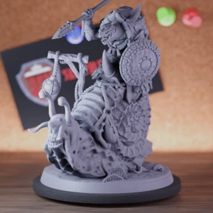 Tortle Riesenschnecke Kavallerie Miniatur Biest Monster Dungeons and Dragons DnD 5e - Bild 1 von 8