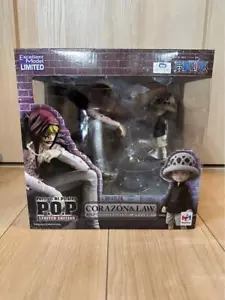 One Piece Portrait.Of.Pirates LIMITED EDITION Corazon and Law Figure Megahouse - Picture 1 of 10