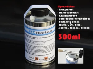 PVC Planenkleber 300ml LKW PKW Anhängerplane Reparaturkleber Boot Zelt Plane - Bild 1 von 8