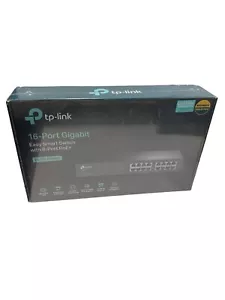 TP-Link 16-Port Gigabit (8 PoE+) Power Over Ethernet Smart Switch - TL-SG1016PE - Picture 1 of 5