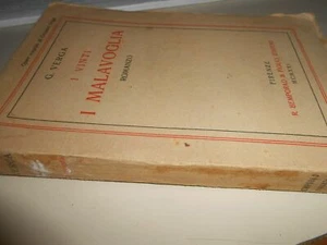 LIBRO : I VINTI I MALAVOGLIA - GIOVANNI VERGA - R.BEMPORAD - Picture 1 of 1