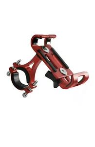 Red 360° Aluminum Motorcycle Bike Bicycle for MTB GPS Cell Phone Holder Mount US - Picture 1 of 5