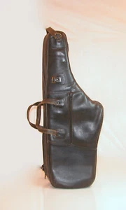 Reunion Blues San Francisco All Leather Tenor / Soprano ? Saxophone🎷 Case /Gig - Picture 1 of 7