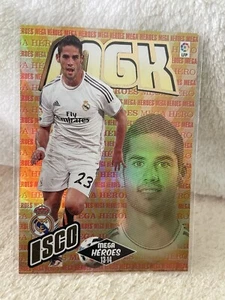 380 BIS ISCO (REAL MADRID) - MEGA HEROES - MEGACRACKS 2013-2014 PANINI MGK 13-1 - Imagen 1 de 2