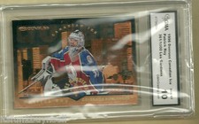 1996-97 Donruss Canadian Ice Les Gardiens #1 Patrick Roy GMA 10 GEM MT GRADED