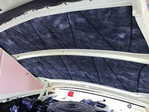 Lincoln Premiere Capri 1956-1957 aislamiento debajo del capó (60""L X 47""W) - Imagen 1 de 1