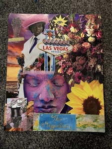 Original Tarot Art , Magician Collage Art Card , Tarot Inspired Wall Art Collage - Picture 1 of 10