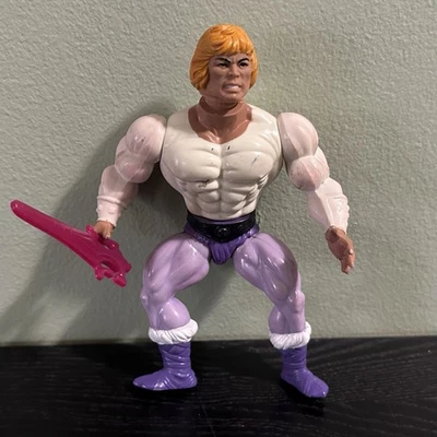 Vintage 1984 MOTU Prince Adam Masters Of The Universe Figure Near Complete - Image 1 of 3