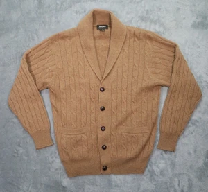 Neiman Marcus Exclusive Women's Small 100% Camel Hair Cardigan Button Up Sweater - Picture 1 of 12