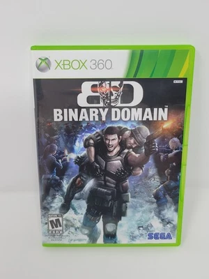 Binary Domain Microsoft Xbox 360 Complete CIB Tested Free US Shipping See Store! - Image 1 of 4