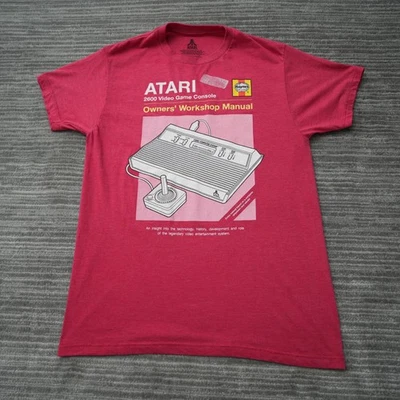 Atari 2600 T Shirt Men Red 2014 Ripple Function Cotton Crew Video Game Medium - Image 1 of 4
