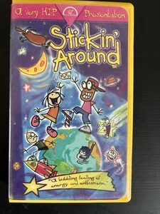 Stickin’ Around VHS Clamshell Nelvana Canadian YTV Cartoon TV Series - Bild 1 von 5