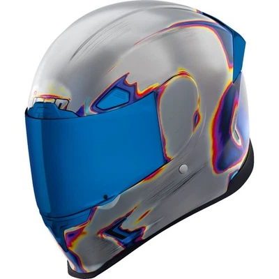 Icon Airframe Pro™ Helmet - Re-Entry - Silver - Medium 0101-17369 - Image 1 of 4