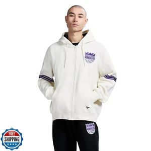 GAME 7 x NBA Officially Licensed Men's Full-Zip Up Long Sleeve Ho - Picture 1 of 5