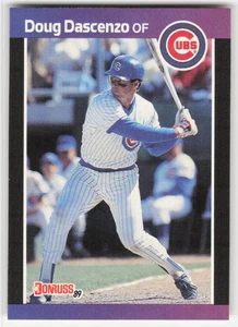 1989 Donruss #491 Doug Dascenzo RC Chicago Cubs Rookie - Picture 1 of 2