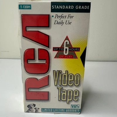 RCA T-120H Standard Grade VHS Video Tape 2 Pack New - Image 1 of 4