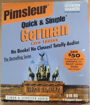 Pimsleur, German, Language Course, CD, Euro Edition - Image 1 of 4